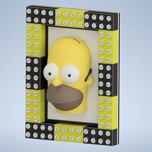 3d Bild Homer Simpson Lego Kunst Karikatur Modell Werkzeuge Gadget 3d print model - Mito3D