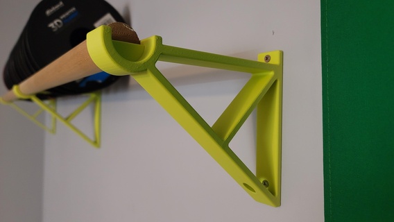 3d plastic roll shelves 3d print model - Mito3D