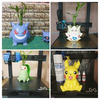 3d pokemon flowerpot robert plant 3d print model - Mito3D