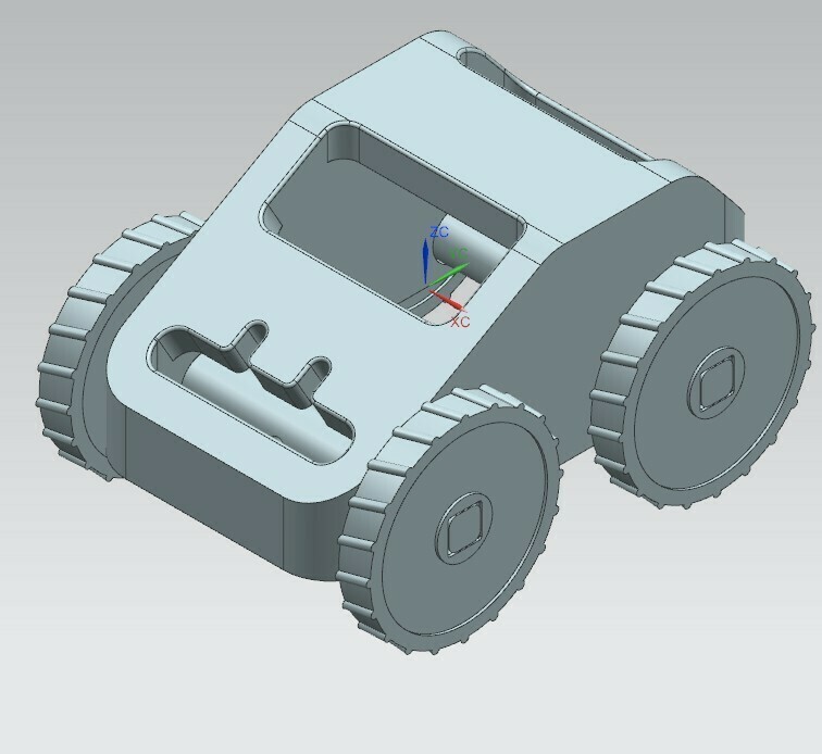 3d impression caoutchouc bande voiture imprimante gamins jouet jouets 3D print model - Mito3D