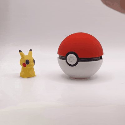 3d stampabile bloccare stampa in posto pokebaii gioco pikachu stampato pokeball carina cosplay chibi ghibi collezione pokemon stampe disegni charizard charmander regalo casa ufficio casuale nintendo mario 3d print model - Mito3D