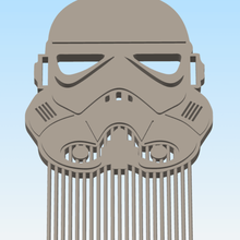 3d printable cosplay hair beard comb collection art superhero starwars 3d print model - Mito3D