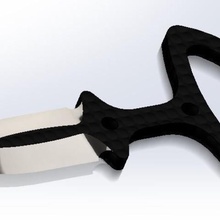 3d printable dagger art knife 3d print model - Mito3D