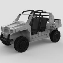 3d printable duty warzone rover vehicle 3d print model - Mito3D