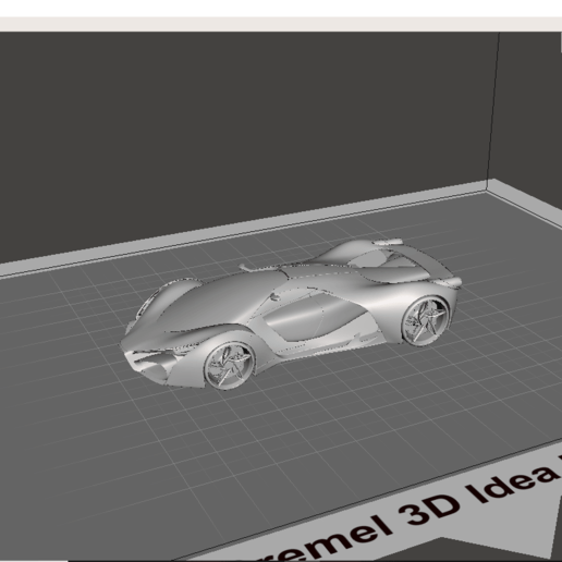 3d imprimible ferrari f80 artilugio coche vehiculo Deportes juguete coches rápido 3D print model - Mito3D