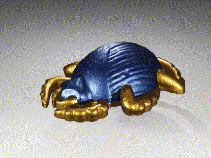 3d stampabile File scarabeo scatola mummia puntello oggetti scena scarabei 3d print model - Mito3D