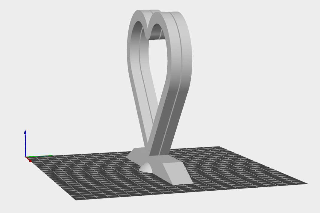 3d yazdırılabilir heart shaped Fotoğraf çerçeve stl Sanat 3D print model - Mito3D