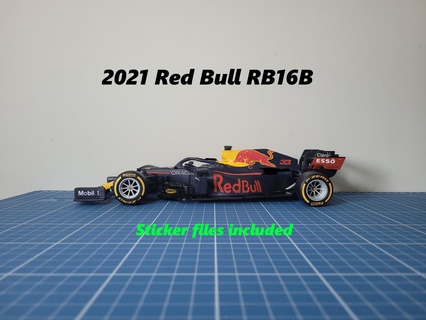 3d stampabile rosso Toro 2021 f1 macchina imola spec sport gli rb16b max verstappen Perez formula 1 motoristico corsa gara 3d print model - Mito3D