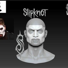 3d printable slipknot jim root mask fashion 3d print model - Mito3D
