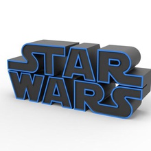 3d printable star wars logo various toy print movie emblem symbol starwars 3d print model - Mito3D