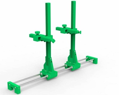 3d printable stop motion rig stopmotion animation maker green 3d print model - Mito3D