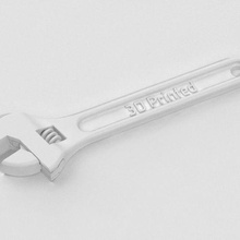 3d printable wrench 3d print model - Mito3D