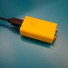 3d baskılı usb şarj edilebilir 9 V 6f22 lipo pil aracı elektronik 3d print model - Mito3D