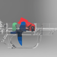 3d printed ar-15 control group gadget ar15 gun's 3d print model - Mito3D