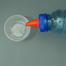 3d printed bottle spout air vent modeled dsm plant water 3d print model - Mito3D