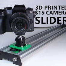 3d-gedruckte 15 Kamera-Schieberegler gadget Räder tutorial einfach preiswert diy-slider Billig Kamera-slider-Teile Aluminium-extrusion aluminium-Profil 15usd 3d print model - Mito3D