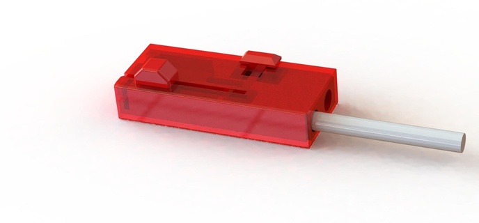 3d imprimé cigarette saveur capsule machine 3d print model - Mito3D