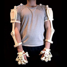 3d printed exoskeleton arms gadget elysium armour body 3d print model - Mito3D