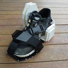3d printed exoskeleton feet stl files gadget 3d print model - Mito3D
