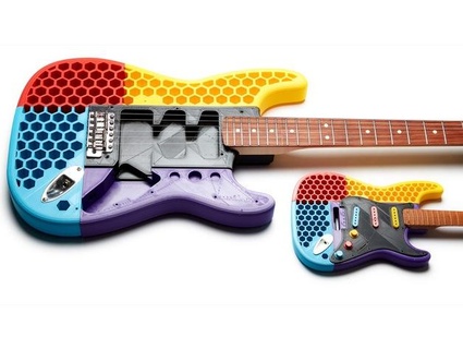 3d basılı gitar enstrüman müzik 3d print model - Mito3D