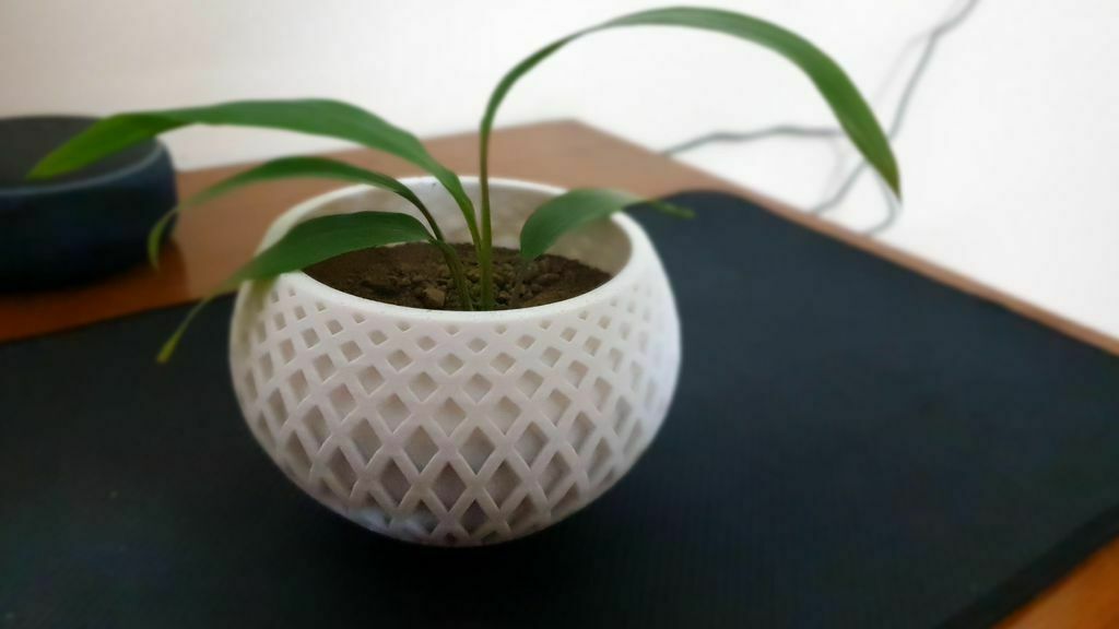 3d printed indoor planter decor  3D print model - Mito3D