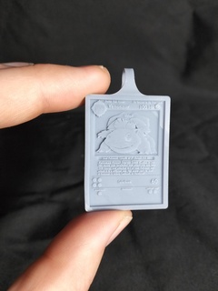 3d impreso pokemon tarjeta colgante pendiente pendientes llavero venusaur arete 3d print model - Mito3D