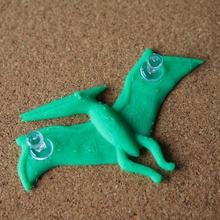 3d printed pteranodon used normal push pin home 3d print model - Mito3D