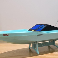 Stampato in 3d rc brushless velocità della barca gioco r c i veicoli 3d print model - Mito3D