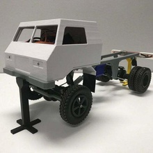 3d impreso rc camión v3 centrar diff v2 controlado radio controlar revisado coche vehiculo r c_vehicles 3d print model - Mito3D