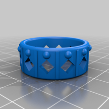 3d printed ring jewelry printing rings 3d print model - Mito3D