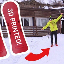 3d printed skis gadget winter sport diy ski snowboard skiing 3d print model - Mito3D