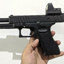 3d printed slide ksc glock 17 ghost ksc kwa glock pts slide 17 3d print model - Mito3D