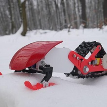 3d printed snowmobile game rc vehicles youtube winter video track tank skid project nikodem bartnik mechanical fusion 360 diy dc motor arduino uno printing 3d print model - Mito3D