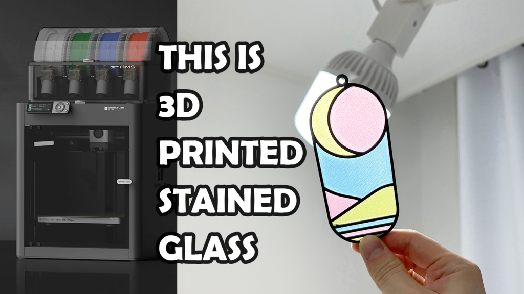 3d printed stained glass 2d art lithophanes 3D print model - Mito3D