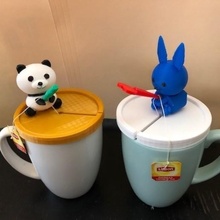 3d printed tea bag holder rabbit monster truck panda 3d print model - Mito3D