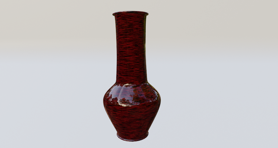 3d basılı vazo tasarım baskı tasarımlar renkli Stlform animasyon profesyonel 3D print model - Mito3D