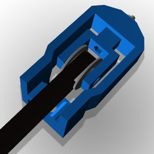 Impresora 3d de la tensión correa ajuste 2020 herramienta las piezas 3D print model - Mito3D