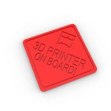 3d imprimante planche outil Bordo impression bébé 3d print model - Mito3D