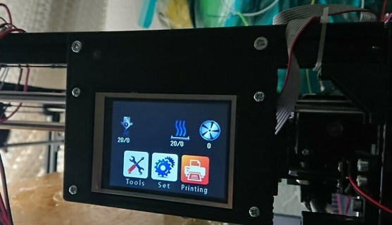 3d impresora flsun cubo makerbase toque pantalla montar mks tft32 v20 v30 original rediseñado impresión partes 3d print model - Mito3D