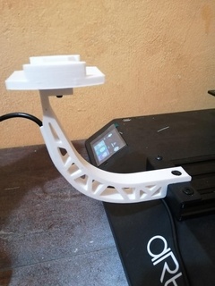 3d printer front camera mount artillery sidewinder x1 octoprint accessories 3d print model - Mito3D