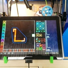 3d imprimante tablette titulaire soutien 3d print model - Mito3D