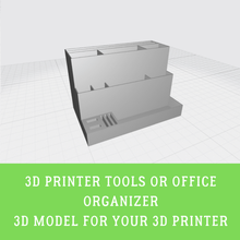 3d yazıcı ofis organizer araçları aracı masa kutusu tutucu Organizatör araçlar 3d print model - Mito3D