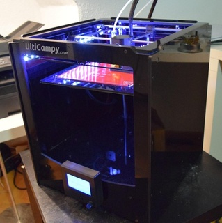 3d impresora ulticampy ultimaker escalera pasar impresoras 3d print model - Mito3D