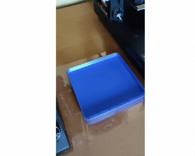 3d imprimante gaspillage titulaire soutien impression pla reste nettoyage décharge 3d print model - Mito3D