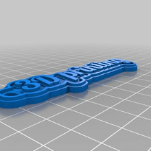 3d impresión personalizado llaveros 3d print model - Mito3D