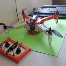 3d-quad-Drohnen Spiel Drohne quad 3d print model - Mito3D