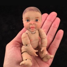 3d realistico articolare ball jointed in miniatura baby doll vari 3d print model - Mito3D