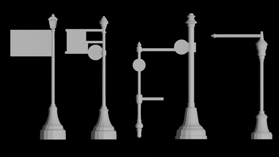 3d ricostruzione storico lampada 3d print model - Mito3D