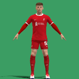 3d manipulado ben doak Liverpool 2024 futebol jogador personagem modelo homem animação 2023 3d print model - Mito3D