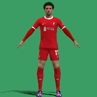 3d gréé Curtis Jones Liverpool 2024 Football joueur football footballeur personnage modèle homme animation 2023 3d print model - Mito3D
